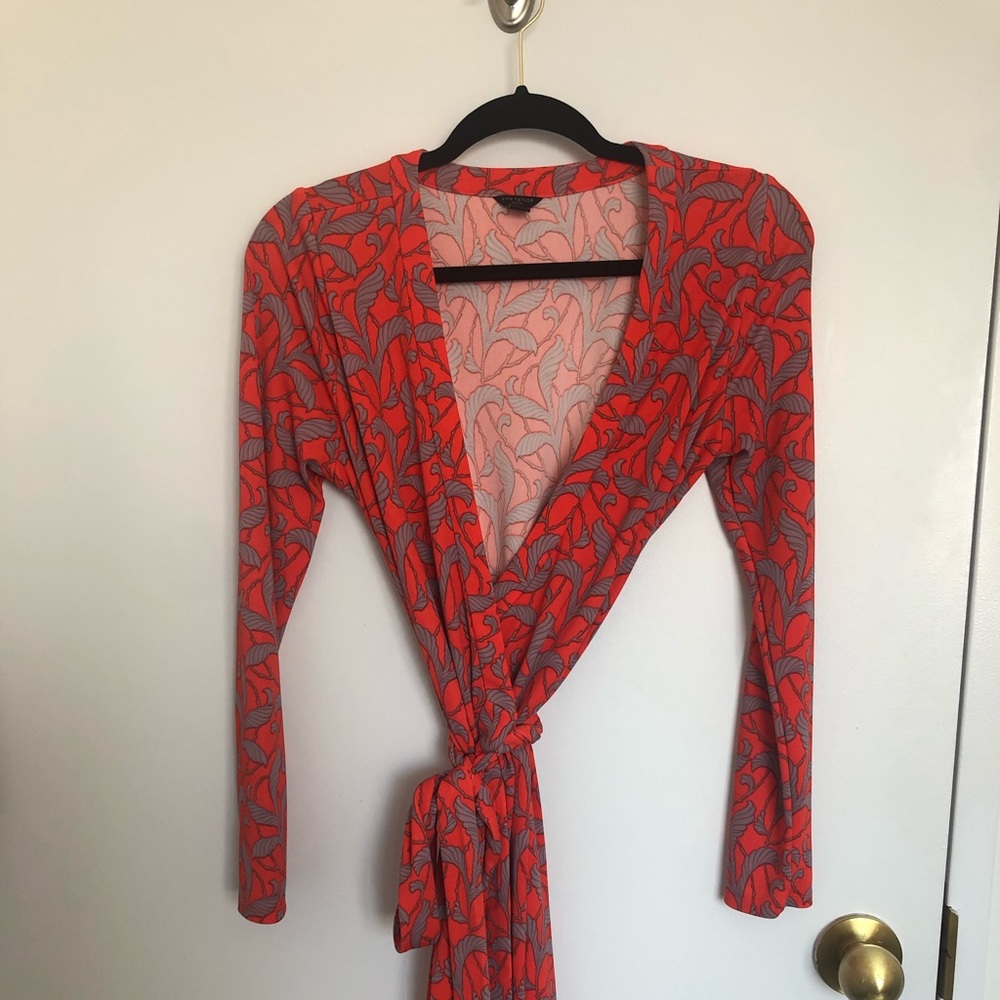 Ann Taylor Petite Wrap Dress